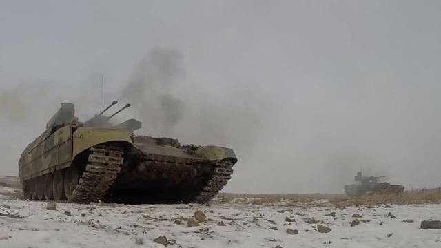 Обкатка Боевой машины поддержки танков "Терминатор-2" смотреть онлайн