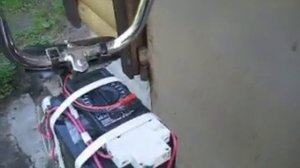 самодельный электровелосипед 250.avi