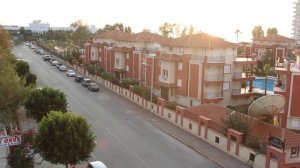 От отеля Green Life 4*Турция .Вид с балкона.Как часто возит автобус до моря от отеля..