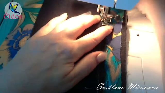 Обработка воротника кантом смотреть онлайн