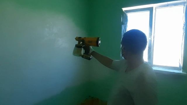 Гардеробная комната/Покраска стен/Ремонт комнаты окончен.