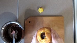 Как Сделать Кулич С Вытекающей Жидкой Шоколадной Начинкой / Пасха / Паски