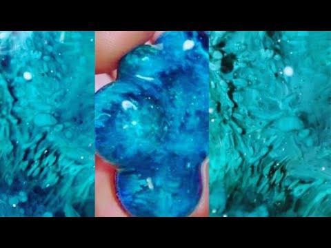 Эффект гриба в эпоксидной смоле.  Мастер класс