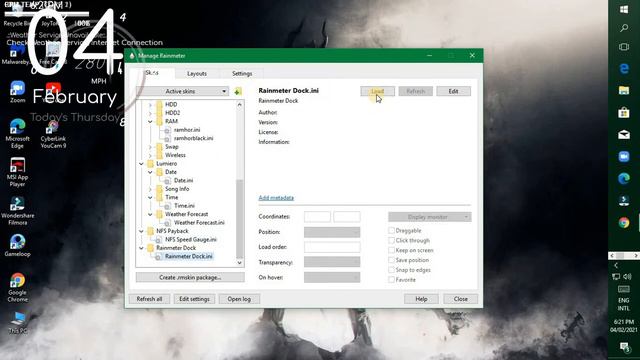 (EASIEST WAY)how to customize wallpaper for gaming | rainmeter wallpaper customizer(WIN 10\7\8\8.1 смотреть онлайн
