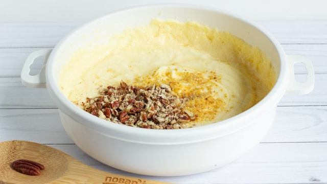 Пирожные с орехами пекан