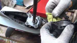 ЗАМЕНА ПОМПЫ HONDA 9,9/15/20D