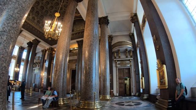 4К ?? Kazan Cathedral ⛪️attractions of Saint Petersburg ? walking tour??♂️ смотреть онлайн
