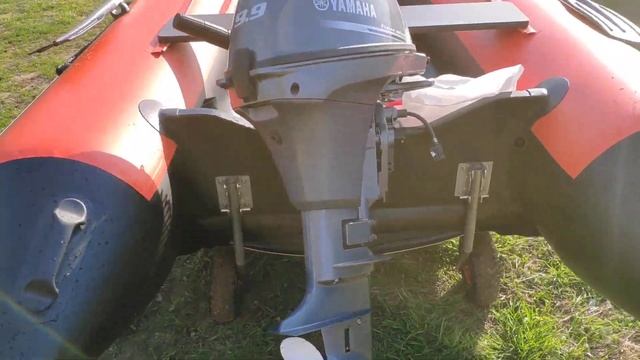 Лодка Азимут Эверест 385 + Yamaha F9.9 смотреть онлайн