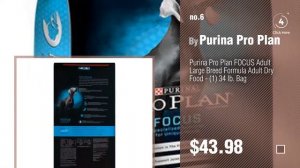 Dogs Food By Purina Pro Plan // Top 10 Most Popular