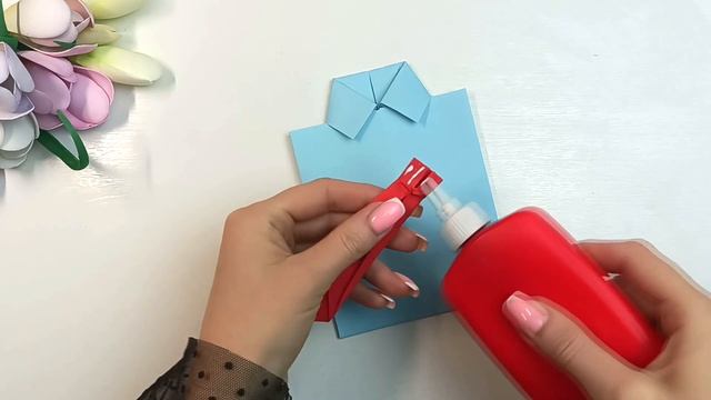 Идея открытки на 23 ФЕВРАЛЯ своими руками смотреть онлайн