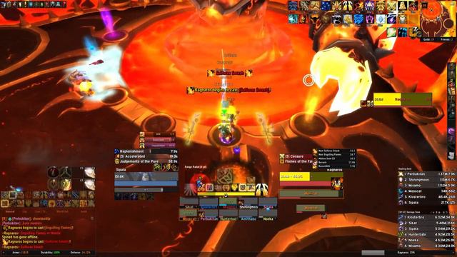 Whitemane WoW Cataclysm - Ragnaros 10 Normal - Retribution POV - Garis Keras Guild смотреть онлайн