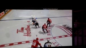 Funny leap glitch on PS3's EA Sports NHL 16