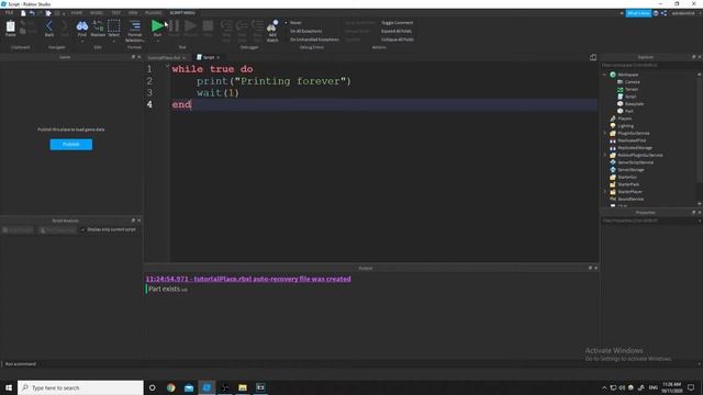 Roblox Lua Scripting - 8 - While and Repeat Loops смотреть онлайн