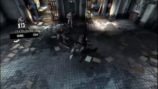 Batman Arkham Asylum - Freeflow Challenge, High Physx смотреть онлайн