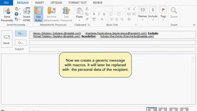 How to send bulk Emails from Outlook and exclude certain recipients смотреть онлайн