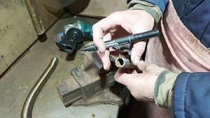Супер способ обработки круглой заготовки без токарного станка. С.Сл.Д. #22.