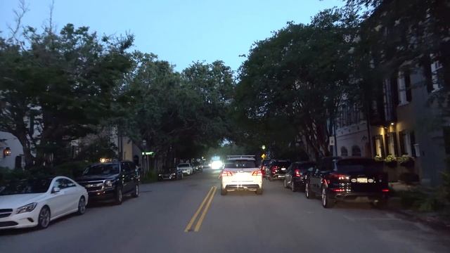 Charleston 4K - Sunset Drive - South Carolina USA смотреть онлайн