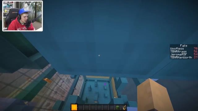 "HARDEST RACE MAP EVER!" Minecraft ` (TO THE TOP) Parkour Race! w/ Friends смотреть онлайн