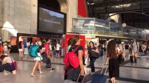 Италия. Вокзал в Милане. Едем в Верону