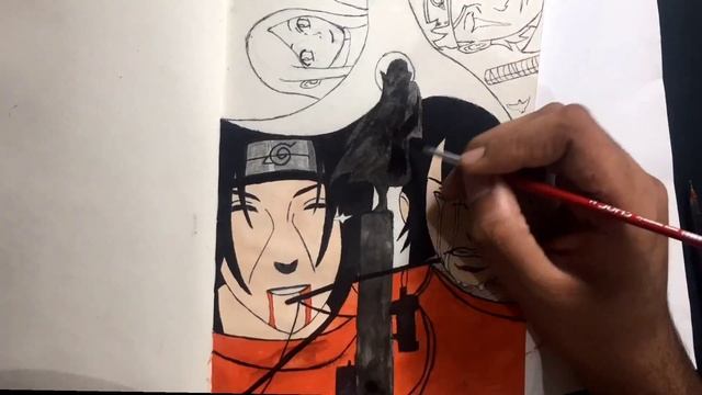 Water Color Painting Of Itachi Uchiha? смотреть онлайн