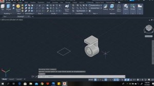 AUTOCAD 3D DRAWING FILLET EDGE AND PARTS BY PARTS TECHNIQUE