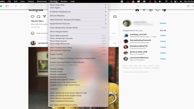 INSTAGRAM APP ON MACBOOK M1 2023 смотреть онлайн