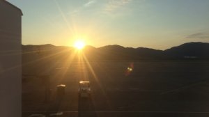 Рассвет в аэропорту Даламана 