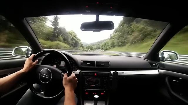 Touristenfahrt Nürburgring Nordschleife Audi S4 26-06-13 Lap #2 8:32 BTG