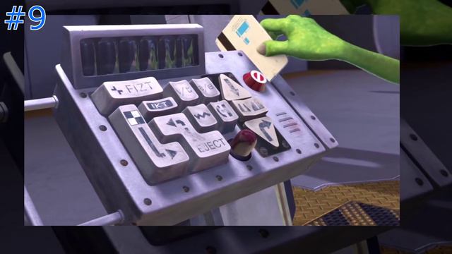 Пасхалки в мультфильме Корпорация монстров / Monsters Inc. [Easter Eggs]
