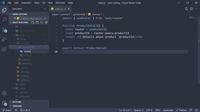 Next.js Tutorial - 8 - Nested Dynamic Routes смотреть онлайн