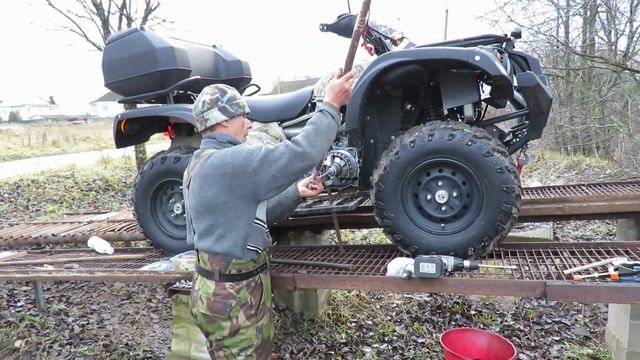 Квадроцикл Стелс Леопард 500 YS ТО-2 , часть 1 смотреть онлайн