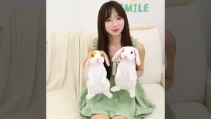 Игрушка заяц. Милый пушистый друг