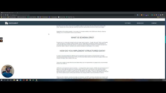 Huckabuy Explains Structured Data смотреть онлайн
