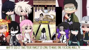 “Hashira react to Eachother” //part(3/?)//Obanai Iguro ?//