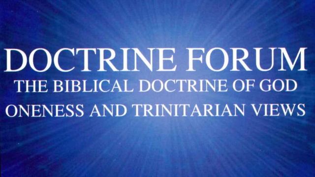 David K. Bernard & Eugene E. Carpenter Present Oneness and Trinitarian Views смотреть онлайн
