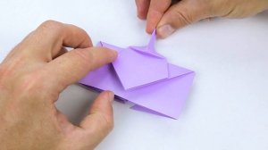 Оригами на Хэллоуин ЛЕТУЧАЯ МЫШЬ _ Origami bat paper