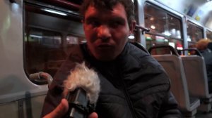 Полиция избивает инвалида