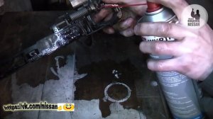 Nissan Primera P12 Инструкция по Ремонту закисшей ручки двери. Перезаливка.