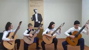 Квартет гитаристов " Сеньорита гитара-2022" Могилев, Беларусь