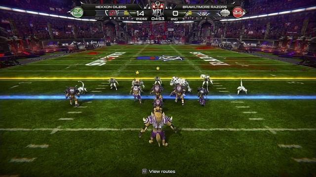 2019 MFL Season Week 11 Hexxon Oilers @ Brawltimore Razors смотреть онлайн