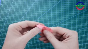 Цветок пятилистник из бумаги