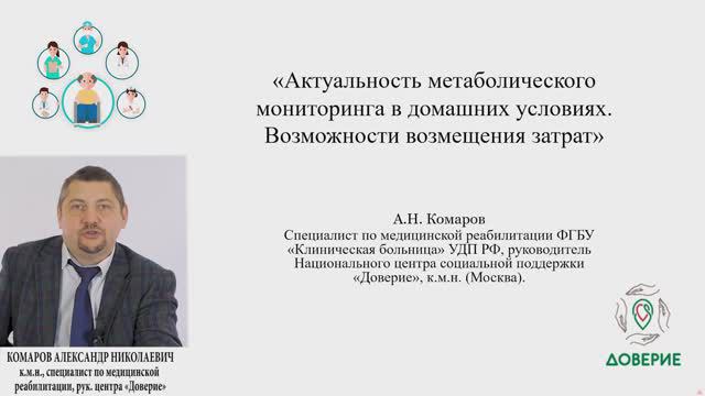 Актуальность метаболического мониторинга в домашних условиях. Возможности возмещения затрат