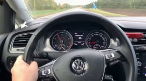 VW GOLF 7: 1.4 TSI CZCA 125 л.с. - STAGE 1  от “Motorsoft”, под 95 октан
