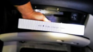 How to replace Cabin Air Filter on INFINITI Q50  without any tools