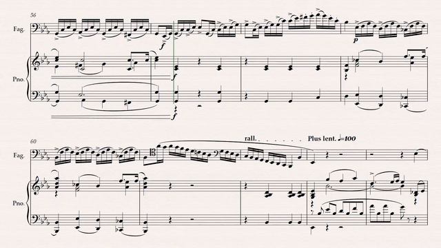 1er. Solo bassoon and piano 2-1 смотреть онлайн