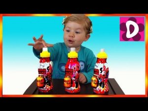 ✿ МИННИ МАУС Дисней Сок с Сюрпризом Игрушки Minnie Mouse Disney juice with surprise toys unboxing