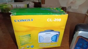 новый кассетный плеер congli