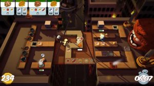 Overcooked финальный уровень прохождение на 3 звезды 2 игрока