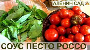 Соус с помидорами на зиму Песто Россо / Заготовки