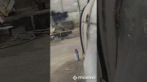 установка переднего м бампера и двери на BMW e39